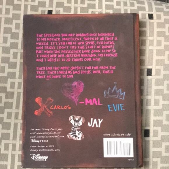 Disney Descendants: Mal's Spell Book Set Castlecore Kidcore Cosplay Goth Witch - Picture 2 of 8